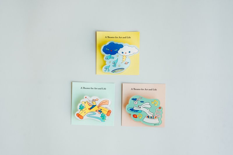 NTTX57 压克力夹(3入组) - 其他 - 塑料 绿色