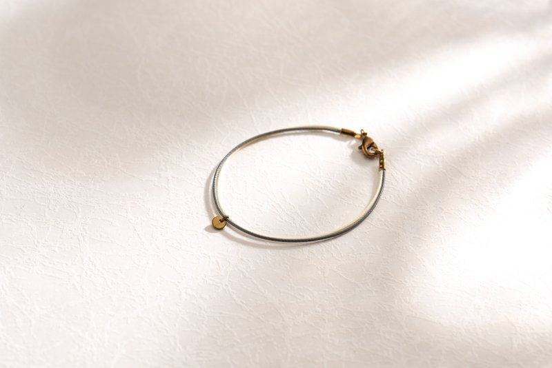 Charlene牵引 莹丝手绳-K款06S-手作 手环 手链 对链 脚链 项链 - 手链/手环 - 其他金属 白色