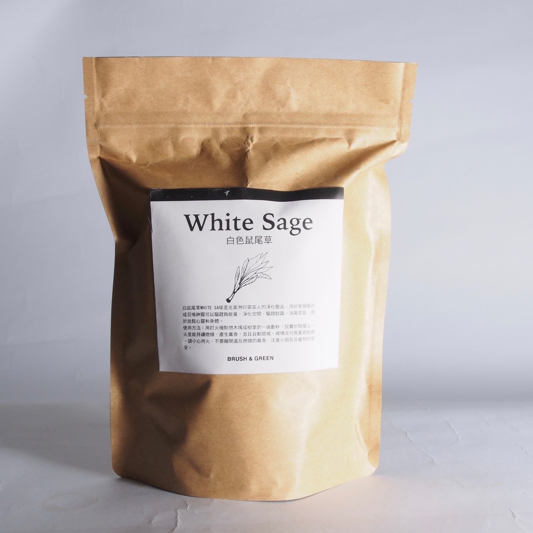 WHITE SAGE 白鼠尾草 - 香薰/精油/线香 - 植物．花 卡其色