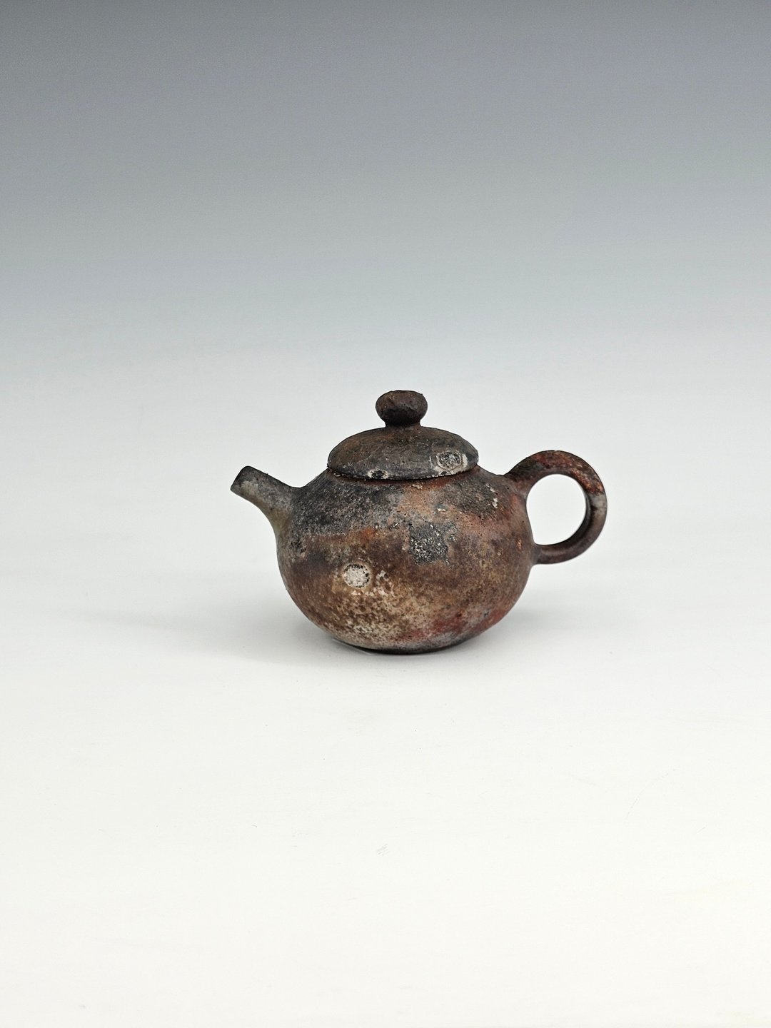 入碳柴烧壶 - 茶具/茶杯 - 陶 
