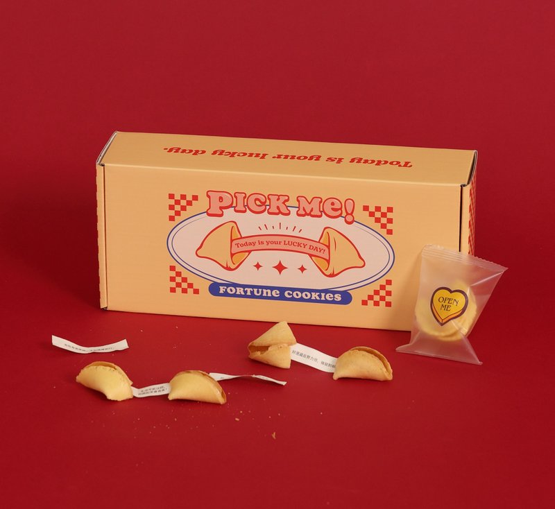 【PICK ME!幸运饼干】定制化饼干-婚礼小物、定制小物、弥月 - 零食/点心 - 其他材质 