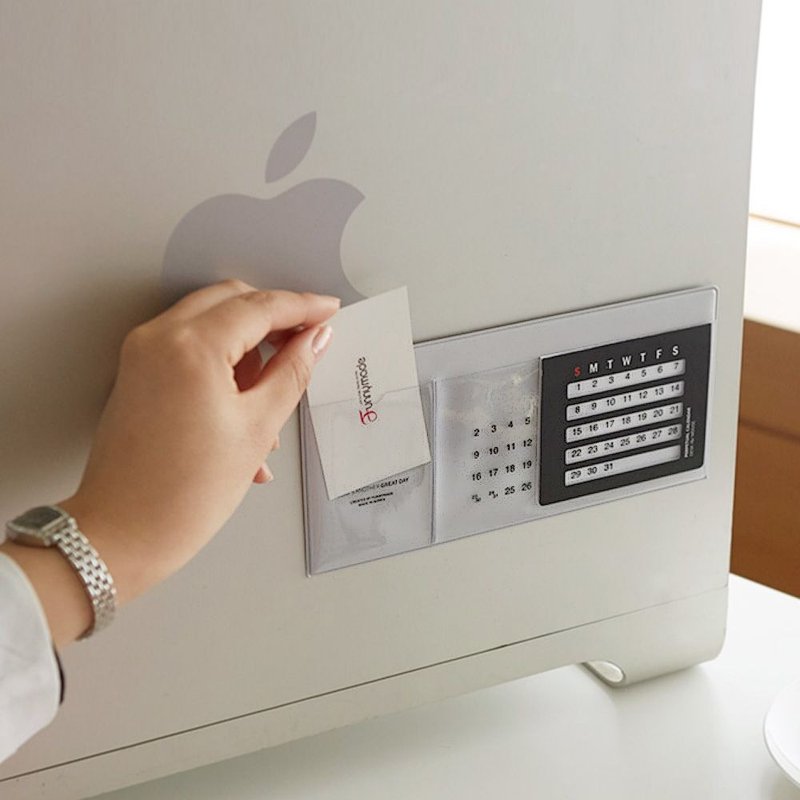 Funnymade-Magic月历板-灰泥,FNM35932 - 年历/台历 - 塑料 灰色