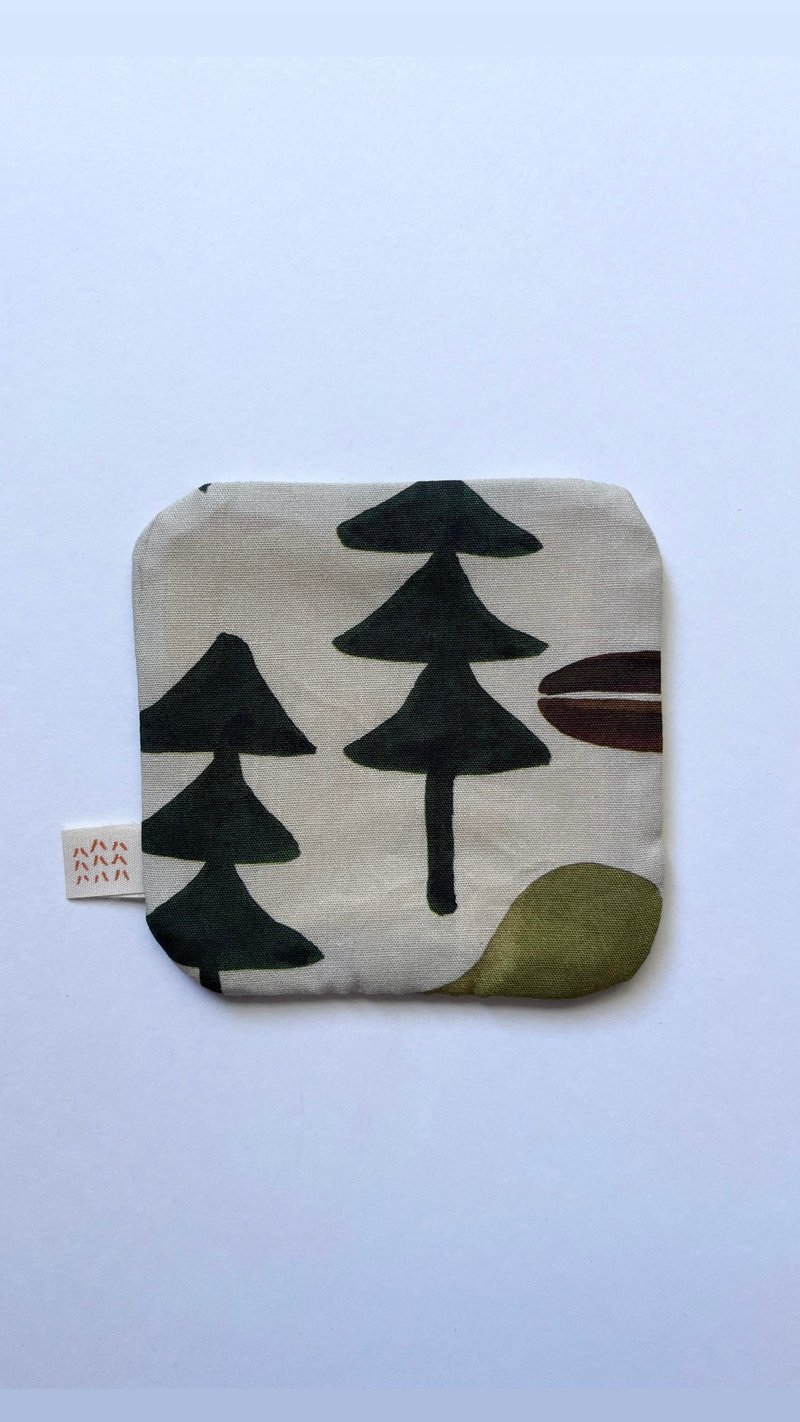 moshimoshi 杯垫 - forest - 杯垫 - 棉．麻 