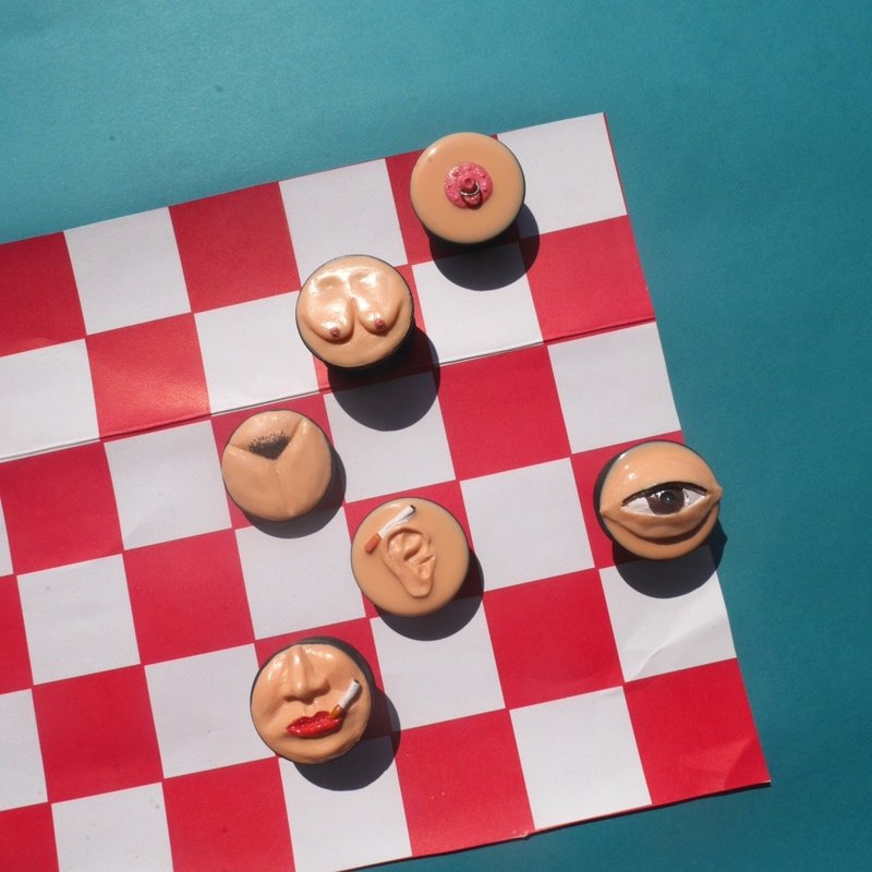 Grip Holder 18+ - 手机座/防尘塞 - 树脂 