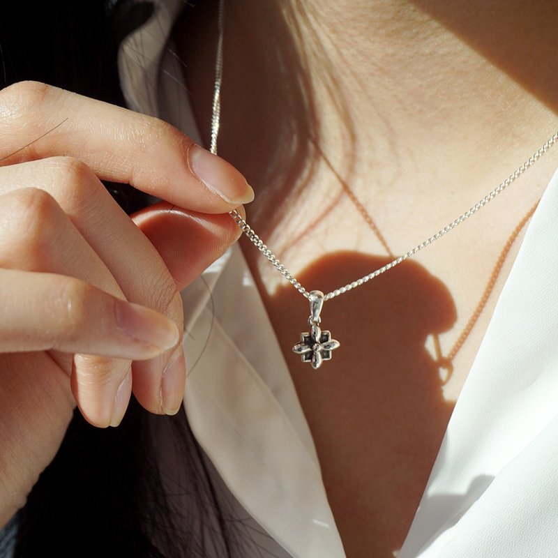 Hope Vintage 项链 - 项链 - 纯银 银色