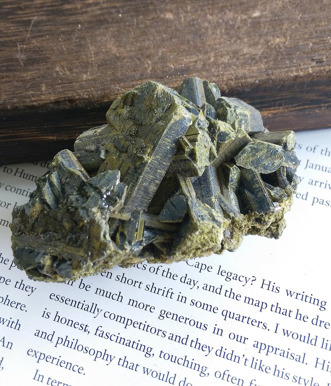 Epidote 马达加斯加产地 绿帘石 天然矿石 原矿 - 摆饰 - 其他材质 