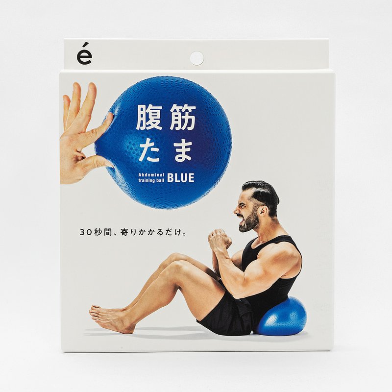 日本Erugam 小瑜珈球 抗力球 韵律球 腹肌 运动用品 礼物 - 运动/健身用品 - 塑料 蓝色