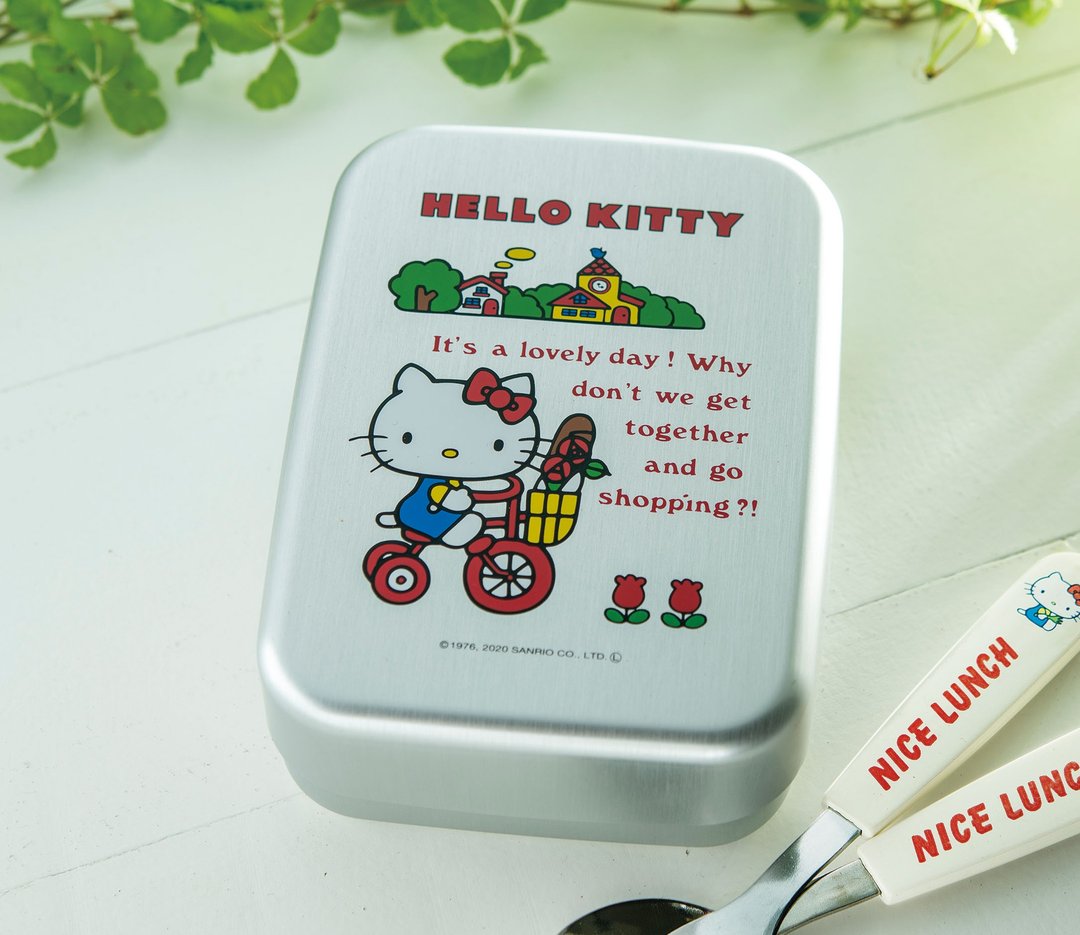 Hello Kitty 复古经典款收藏志 第二期 便当盒 - 便当盒/饭盒 - 铝合金 银色