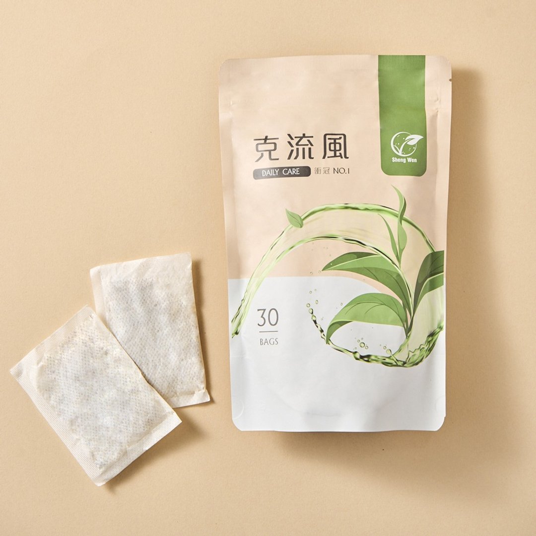 汉方养生茶 | 克流风疗肺草茶 30 入 | 防疫必备 清润舒畅 活力元气 - 茶 - 新鲜食材 绿色