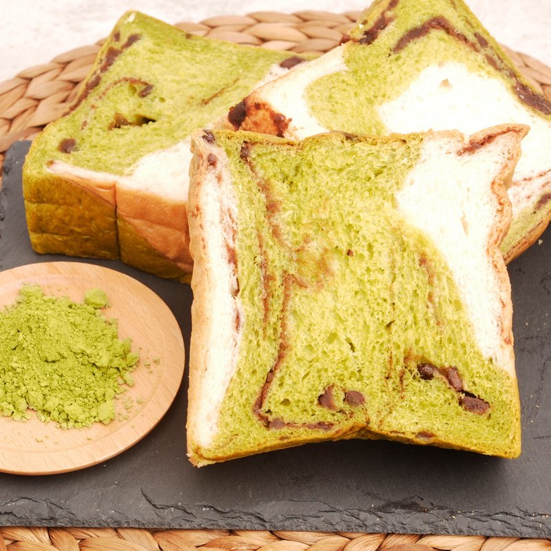 超厚切宇治抹茶生吐司－【茶鲜清爽不苦涩】 - 面包/吐司 - 新鲜食材 