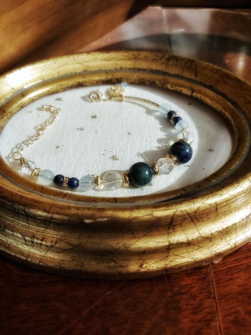 天然石饰品手作课程 【一人即可预约】天然石与施华洛世奇水晶 - 金工/饰品 - 宝石 