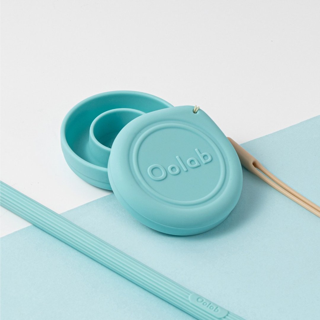 Oolab良杯制所 吉拿棒系列折叠吸管收纳组 - 环保吸管 - 硅胶 多色