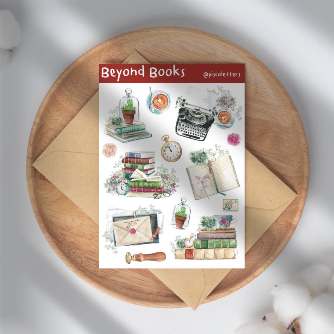 Beyond Books 贴纸组 - 贴纸 - 纸 