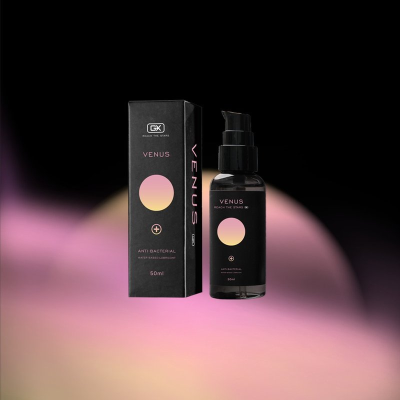 【GX抑菌金星】水性润滑液 - 情趣用品 - 塑料 黑色