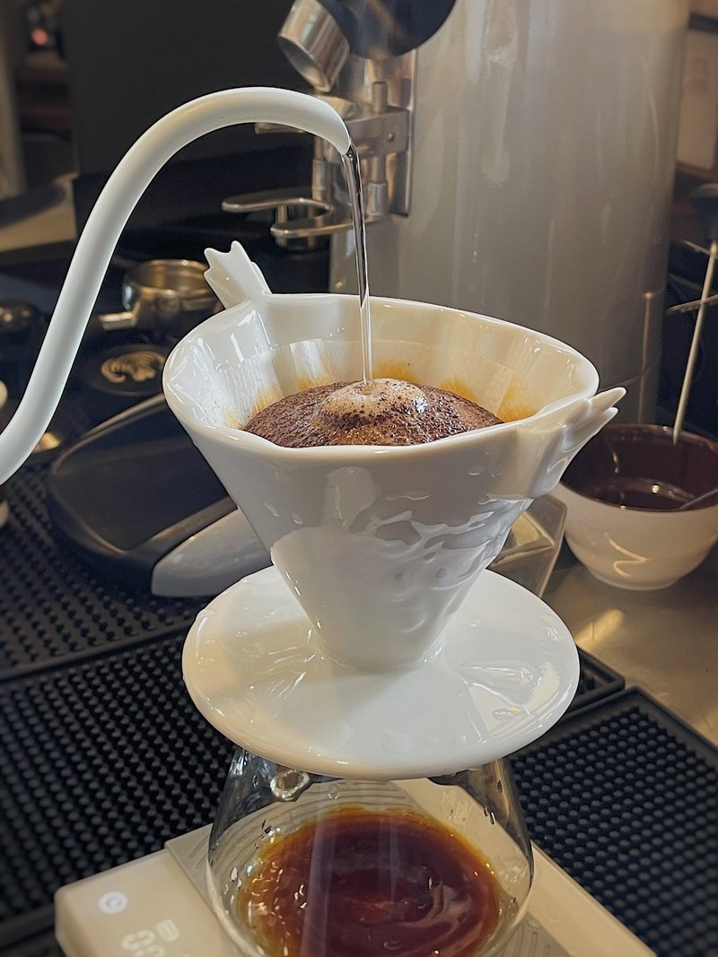 闽式生活咖啡陶瓷滤杯 - 咖啡壶/周边 - 瓷 白色