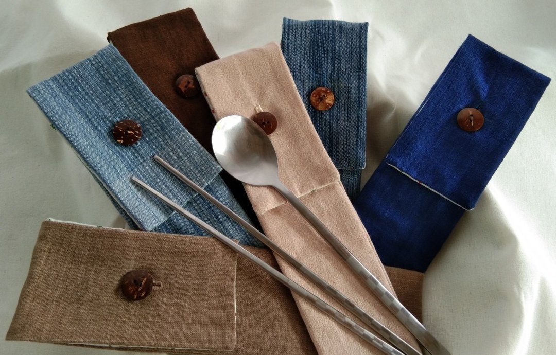 spoons/chopsticks  bag (24 pieces ) - 其他 - 棉 多色