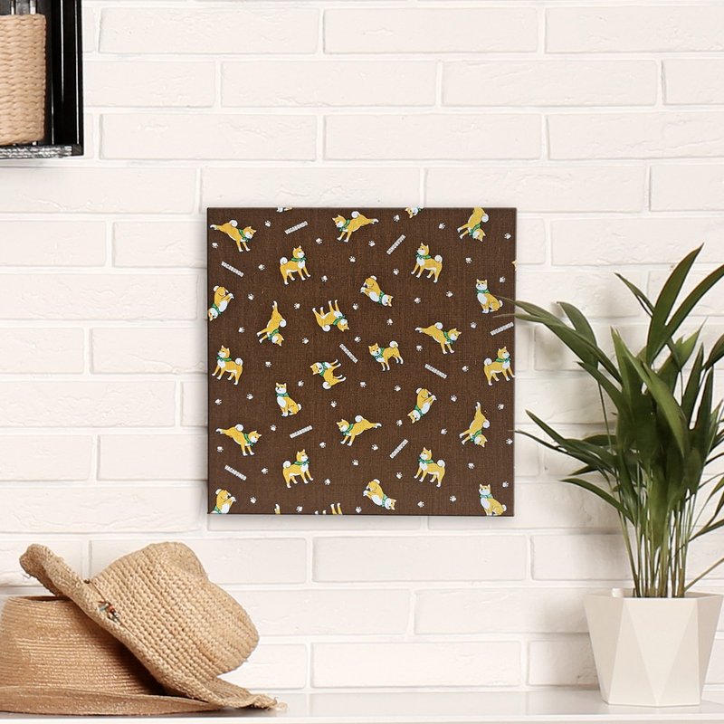 居家布置装饰 柴(财)来运到  挂画留言版 (附赠透明挂勾、磁铁) - 摆饰 - 棉．麻 