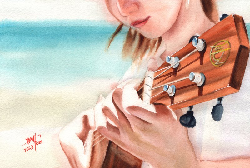 自在弹奏 - 海报/装饰画/版画 - 纸 