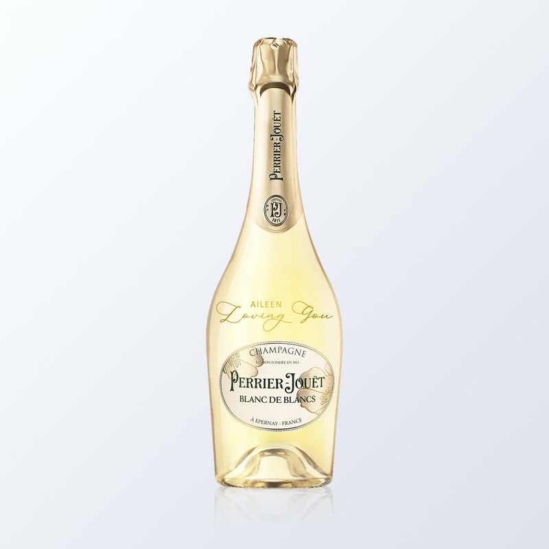 订制礼物| Perrier-Jouët香槟礼物 情人节礼物 定制化礼物 雕刻 - 酒类 - 玻璃 