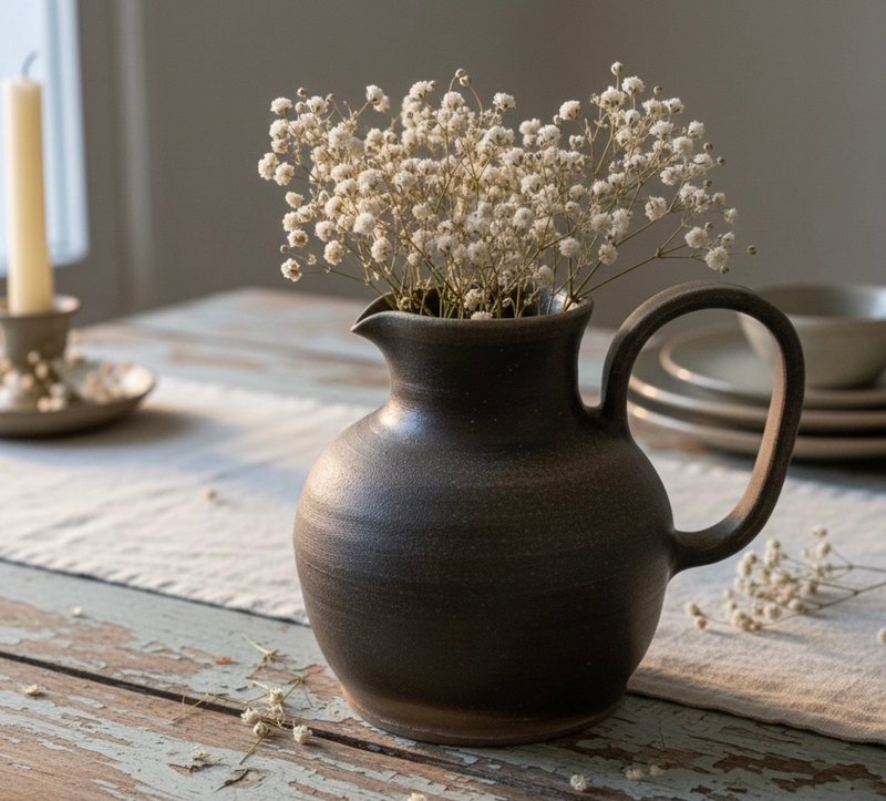 柴烧异国花器 / 大水壶 / 1000cc大壶  / 小平凡手作 - 茶具/茶杯 - 陶 