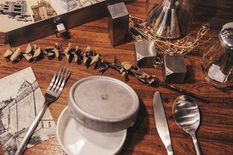 DULTON 雾银质感餐具 - 餐刀/叉/匙组合 - 其他金属 黑色