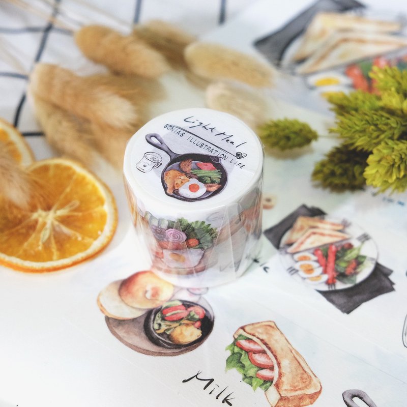 轻食纸胶带(4cm) - 纸胶带 - 纸 