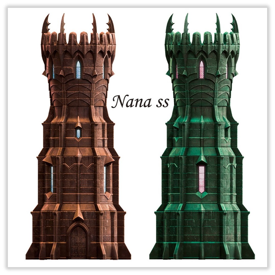 魔法城堡 2 贴纸 (nanass) - 贴纸 - 纸 多色