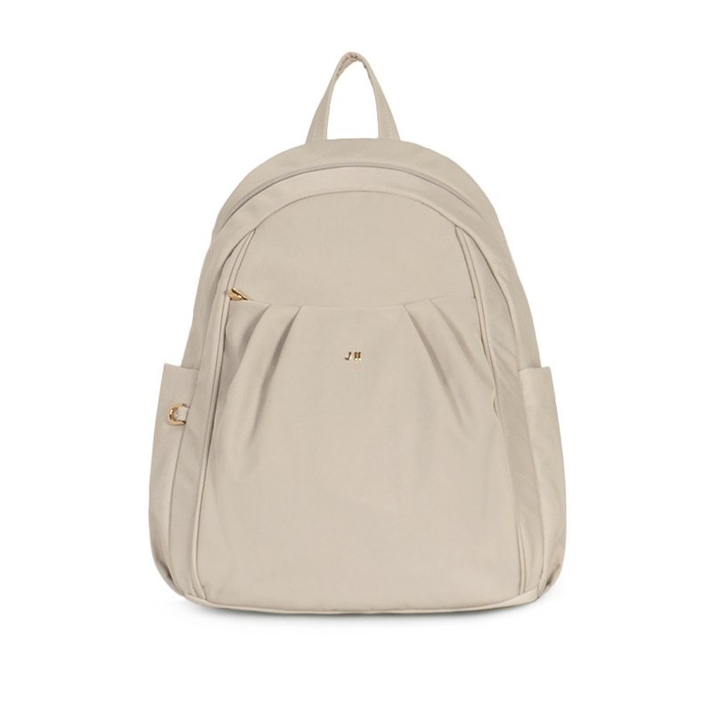 后背包-黛妃防泼水后背包(中款)-6603-11-多色任选 - 后背包/双肩包 - 尼龙 卡其色