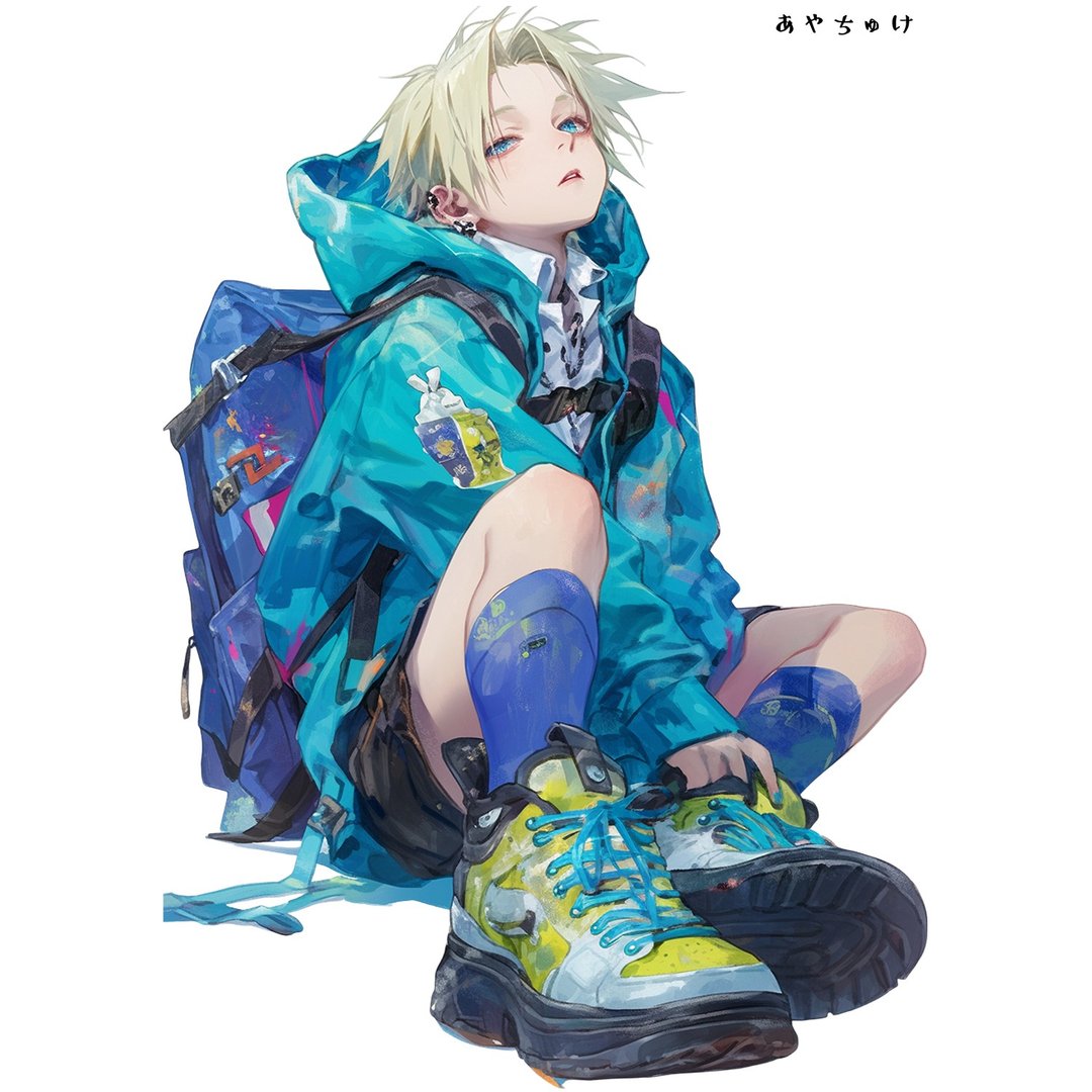 【12月新品5】07-106-0004 人物贴纸 缤纷色彩 - 贴纸 - 纸 