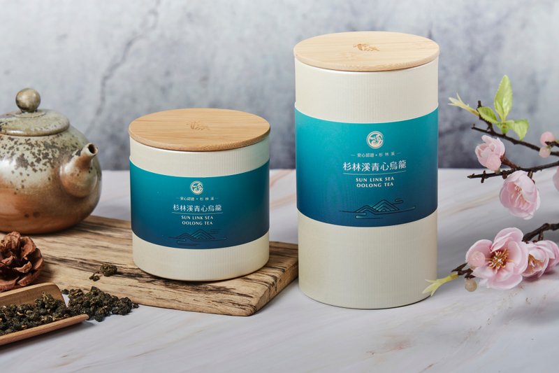 杉林溪青心乌龙 l 手摘茶叶 l 台湾茶 - 茶 - 纸 卡其色