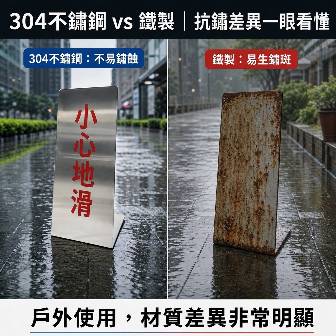 304不锈钢立牌架 户外适用 不易生锈 不含印刷 不锈钢立式立牌 - 门帘/门牌 - 其他金属 
