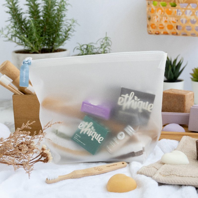 好日子 | TPU拉练收纳袋 - 化妆包/杂物包 - 塑料 透明