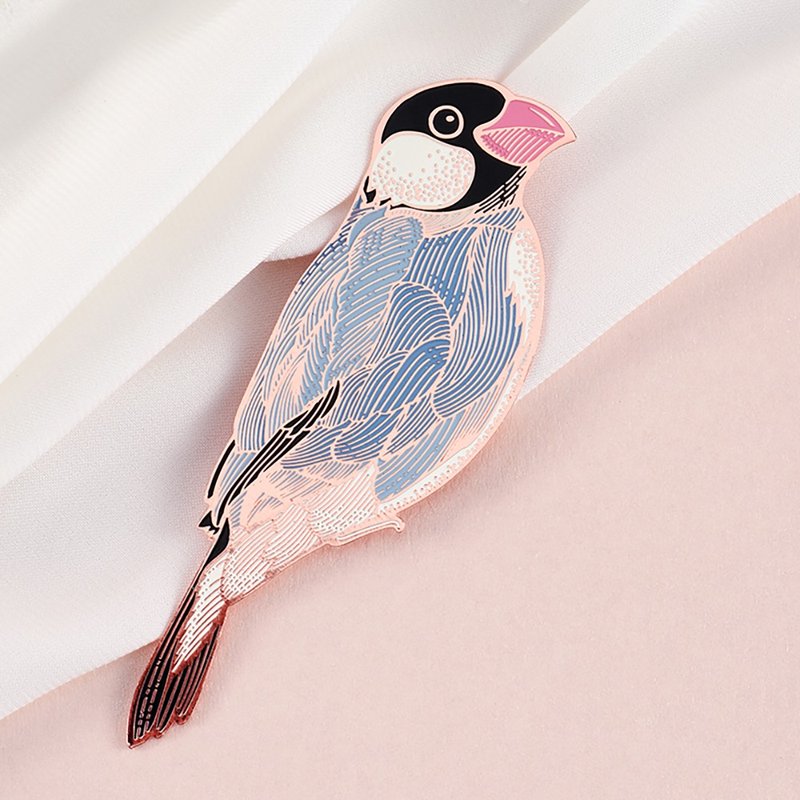 手心里古典中国风文鸟书签礼盒装文创礼品 - 书签 - 其他金属 