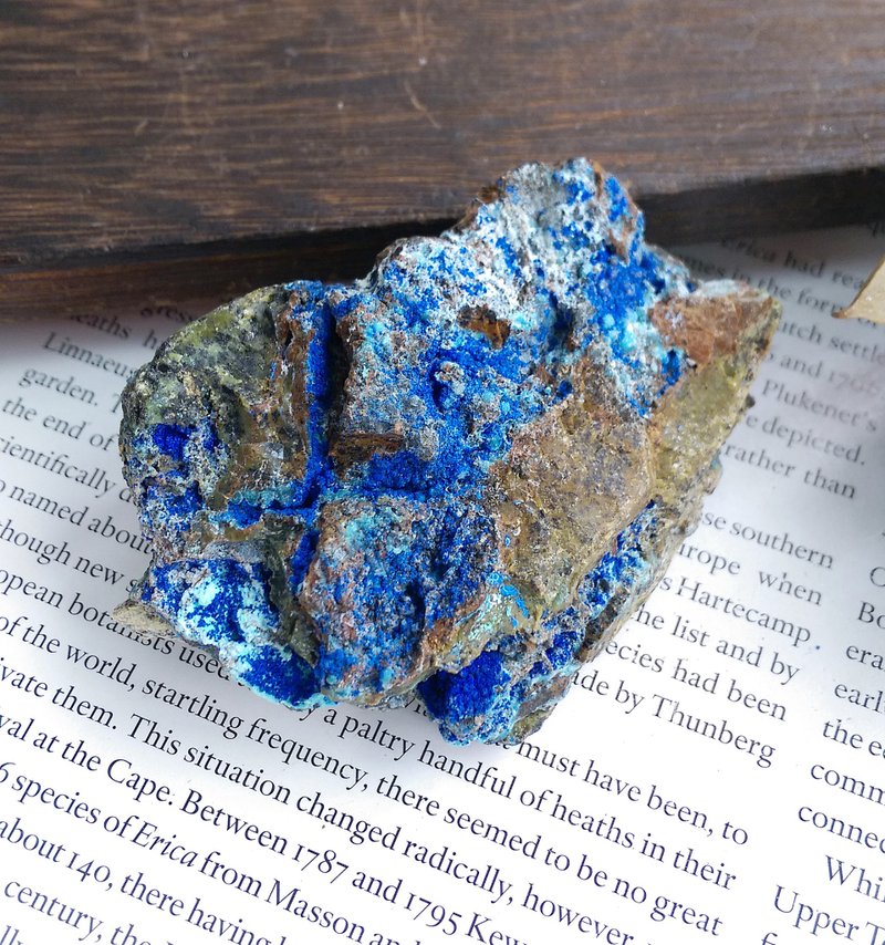 Azurite  安徽产地 蓝铜矿 天然矿石 原矿 - 摆饰 - 其他材质 