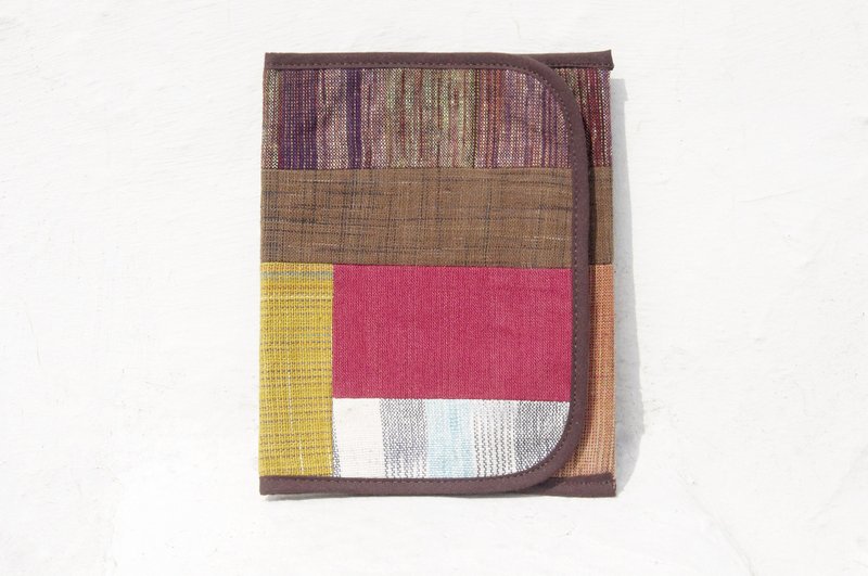 护照夹/护照套/旅行护照套/旅行护照夹/存折套/旅行包-手织布拼布 - 护照夹/护照套 - 棉．麻 多色