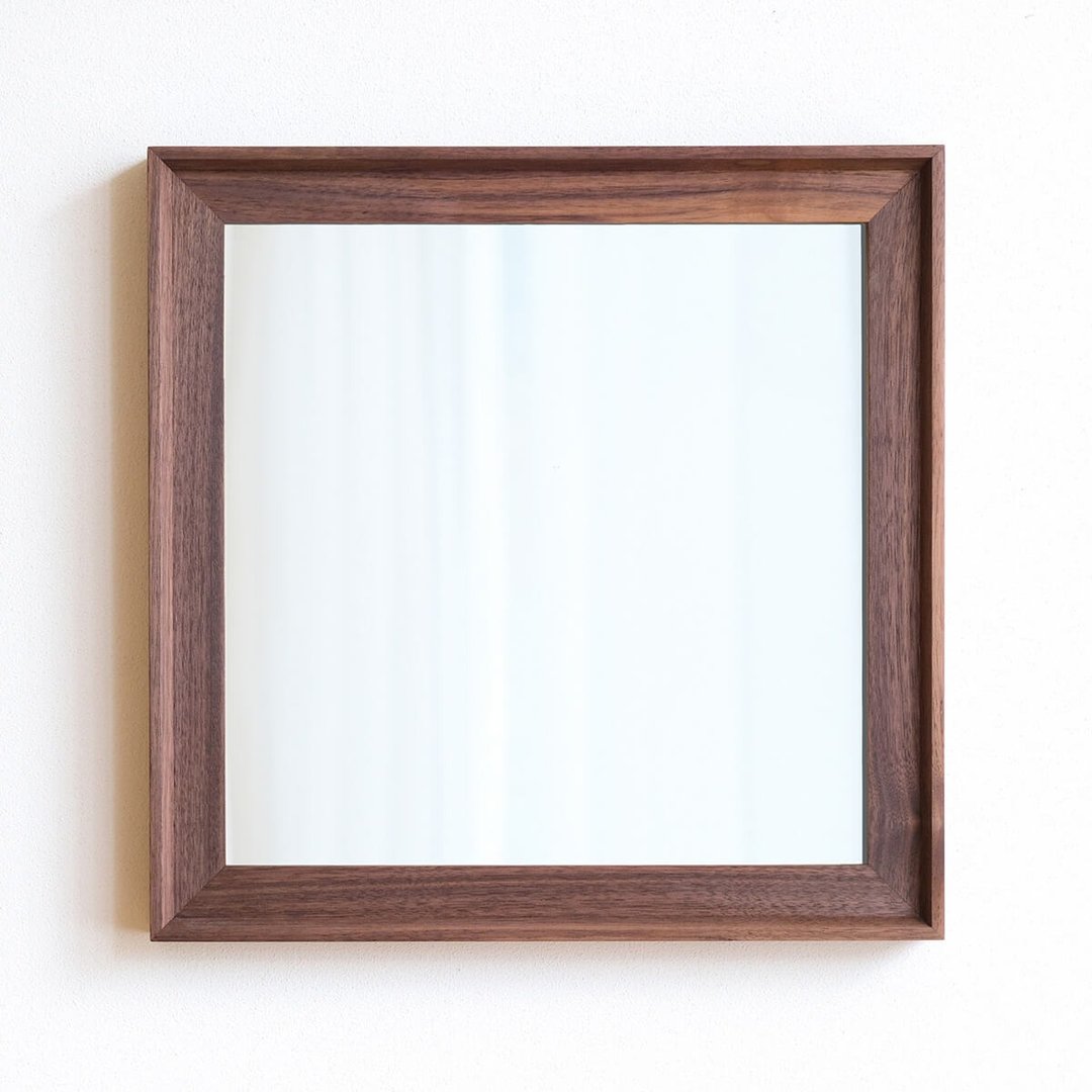 镜子 | VALLE 42×42cm（镜子） - 其他家具 - 木头 