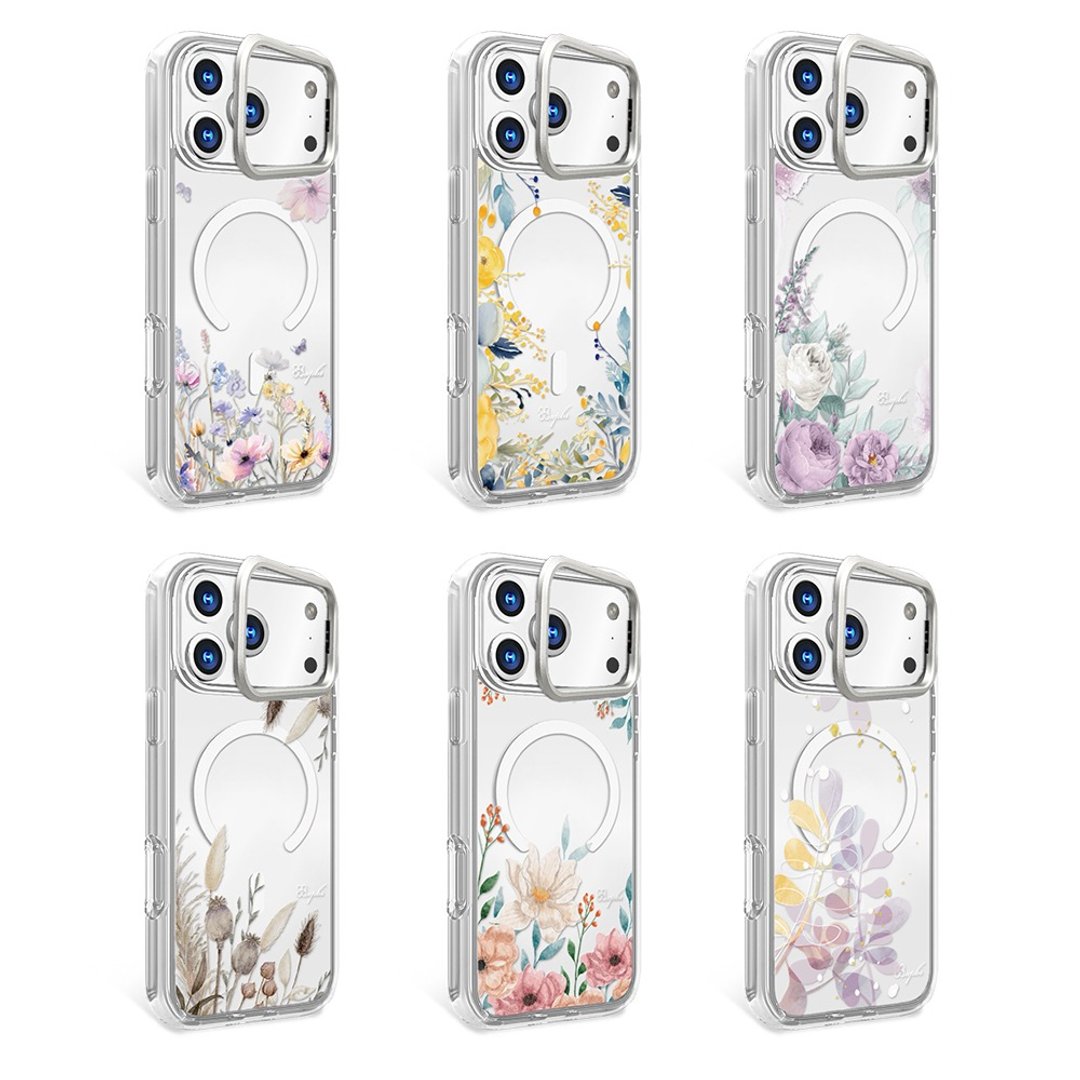 apbs iPhone 17/16系列 军规防摔隐形立架磁吸手机壳-多图可选4 - 手机壳/手机套 - 其他材质 多色