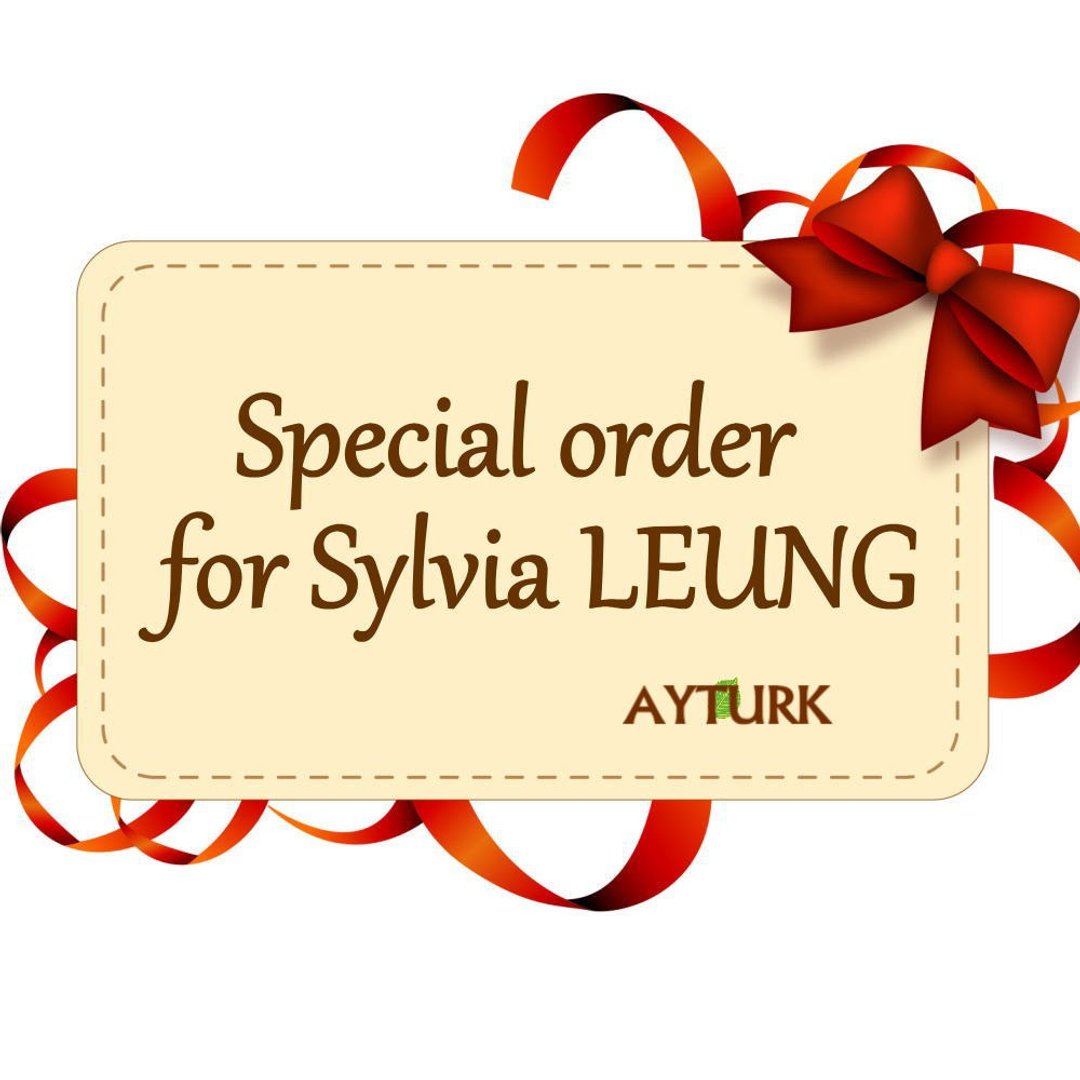Specia order for Sylvia LEUNG - 丝巾 - 羊毛 咖啡色