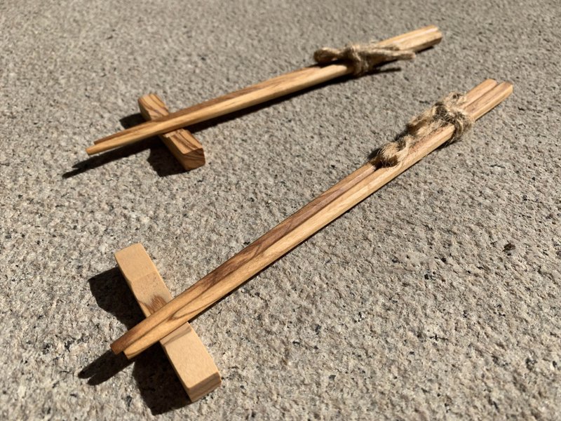 意大利Zen Forest橄榄木23cm实木筷子 - 筷子/筷架 - 木头 卡其色