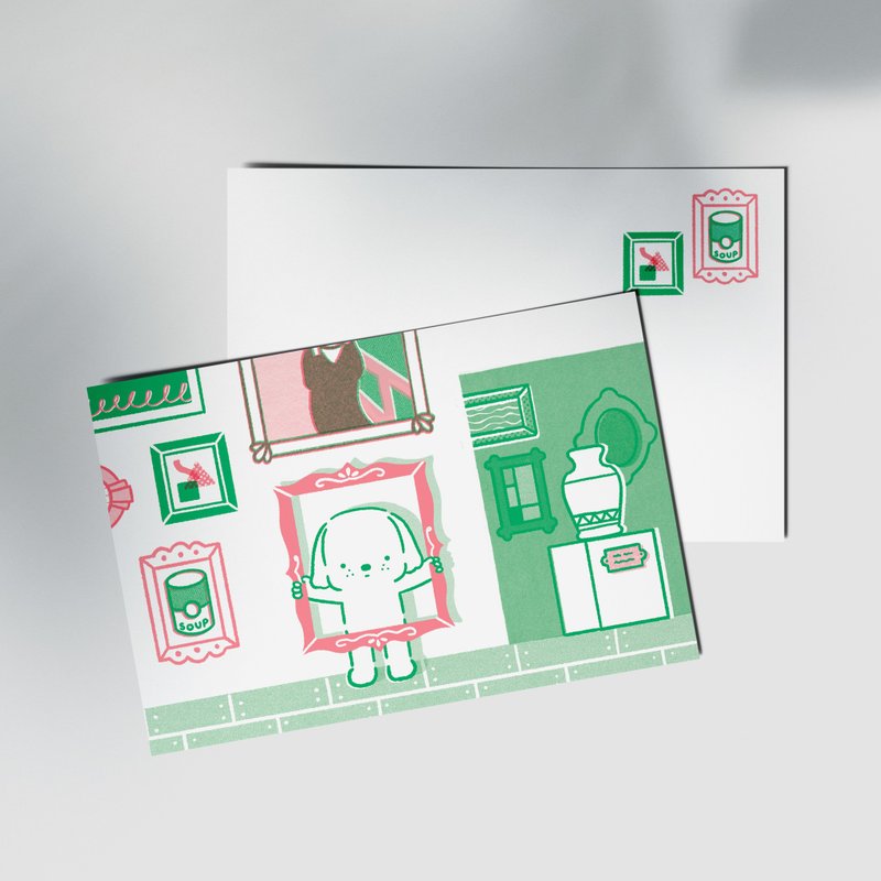 博物馆明信片 - 卡片/明信片 - 纸 