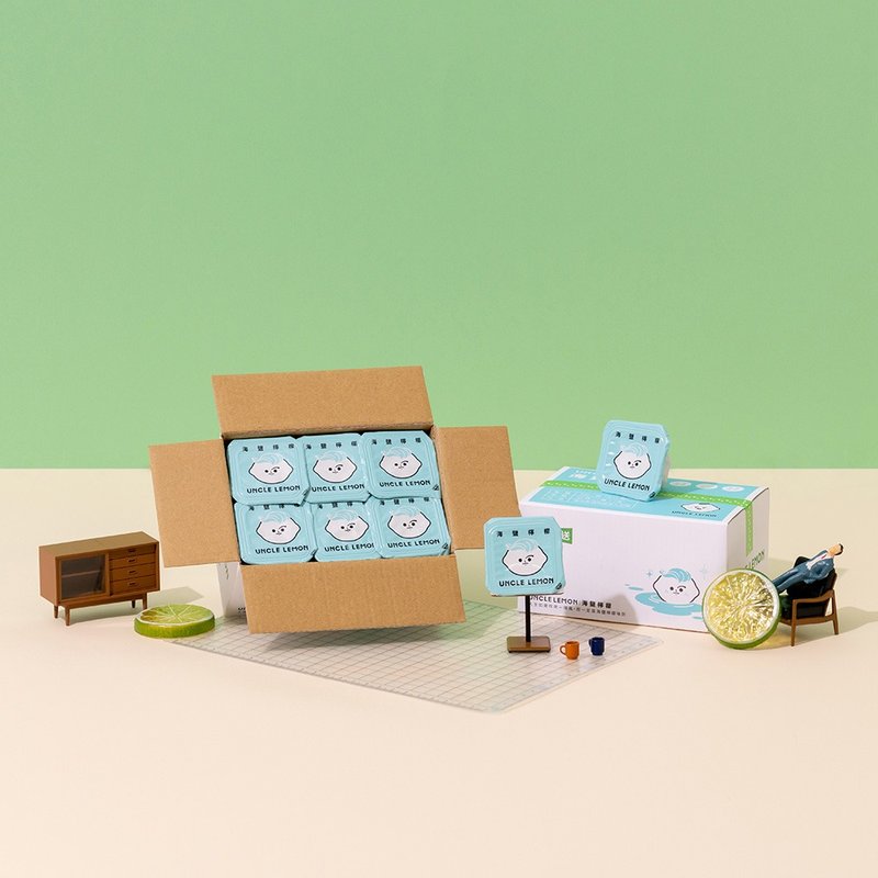 海盐柠檬胶囊 - 果汁/蔬果汁 - 其他材质 蓝色