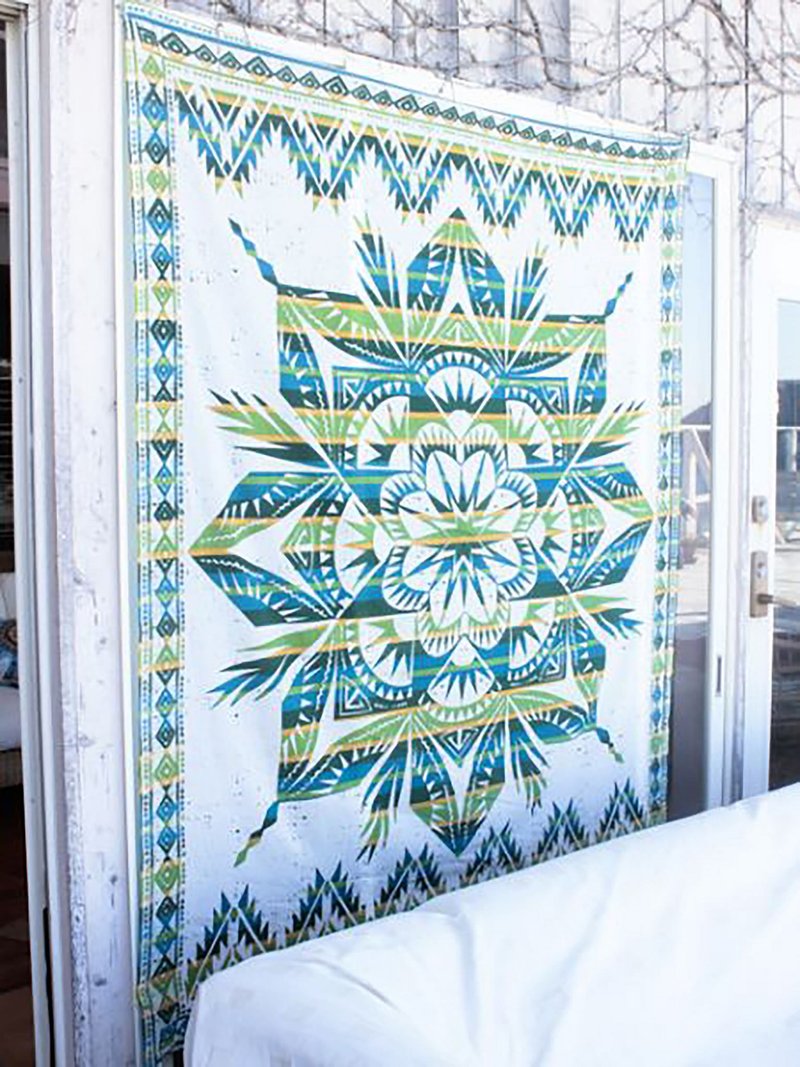  预购中  民族图腾布料 (三色) ISAP7280 - 摆饰 - 棉．麻 多色