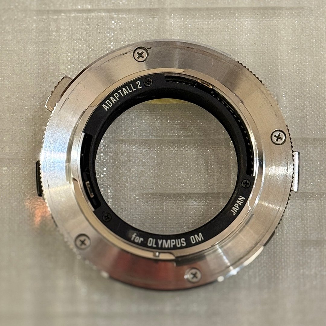 腾龙百搭手动镜头 ADAPTALL2 OLYMPUS OM - 相机 - 其他金属 银色