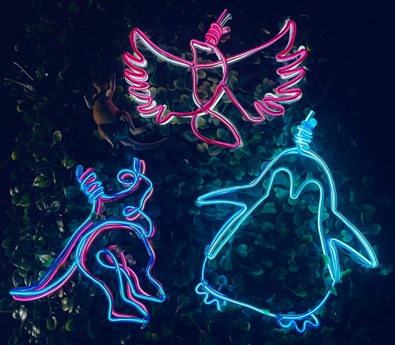 冷光霓虹DIY材料 靈活彎曲 適用於裝飾和活動佈置 - 其他 - 其他材质 