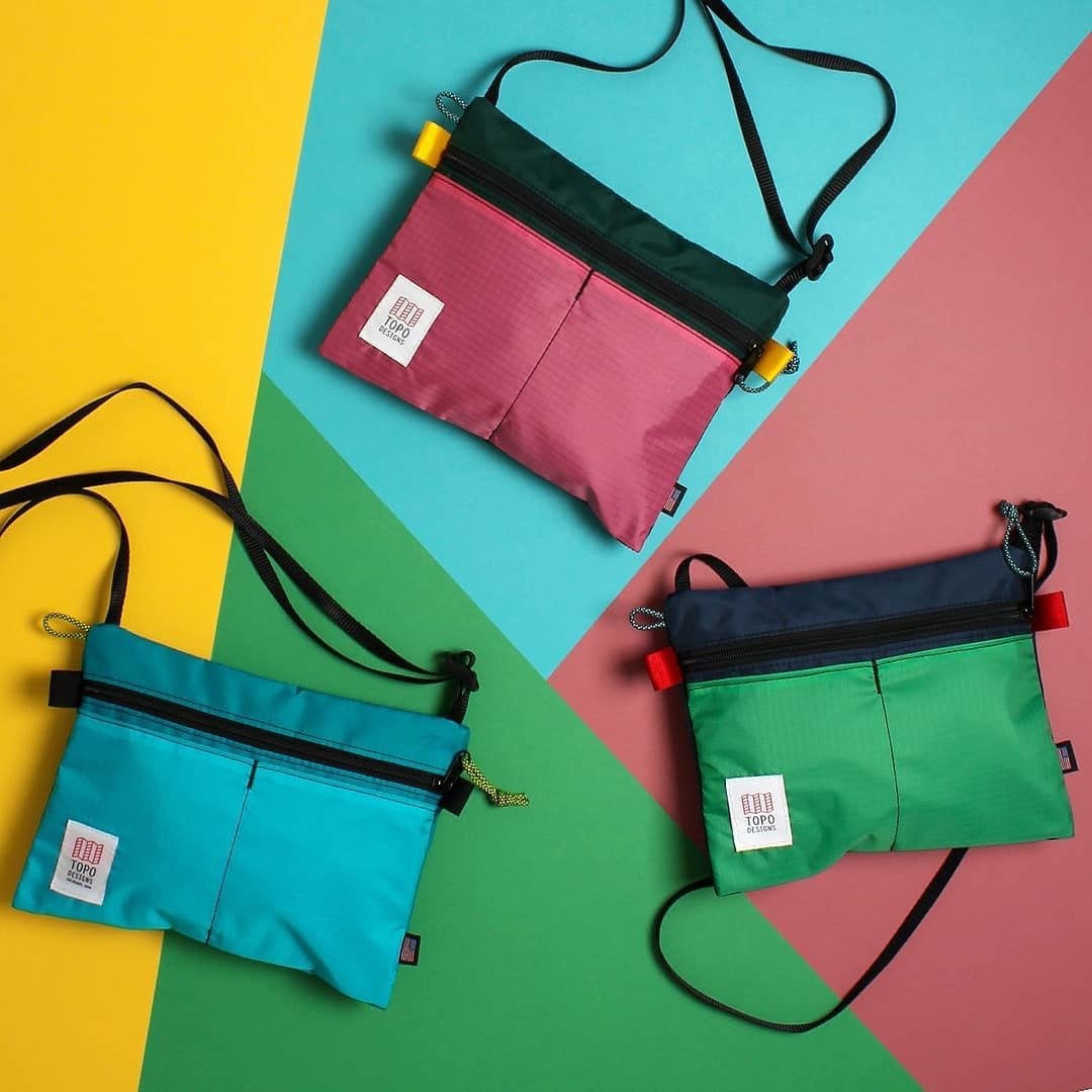 Accessory Shoulder Bag 侧背包 - 侧背包/斜挎包 - 尼龙 多色
