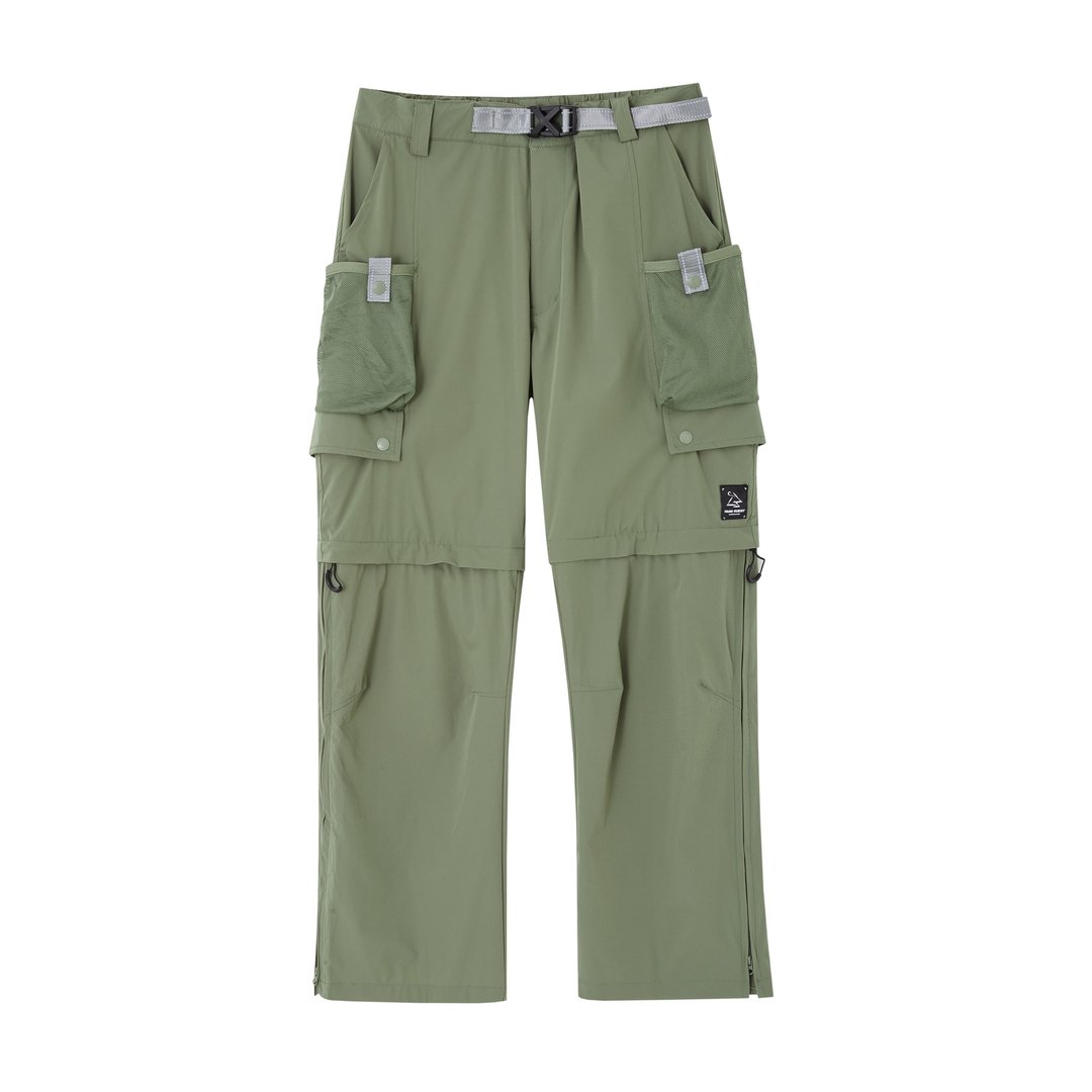 LP08 2-in-1 Outdoor Trousers (GRD) - 男士长裤 - 防水材质 绿色