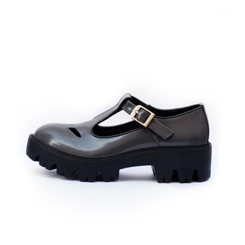 Etoupe MARY-J - 其他女款皮鞋 - 真皮 灰色