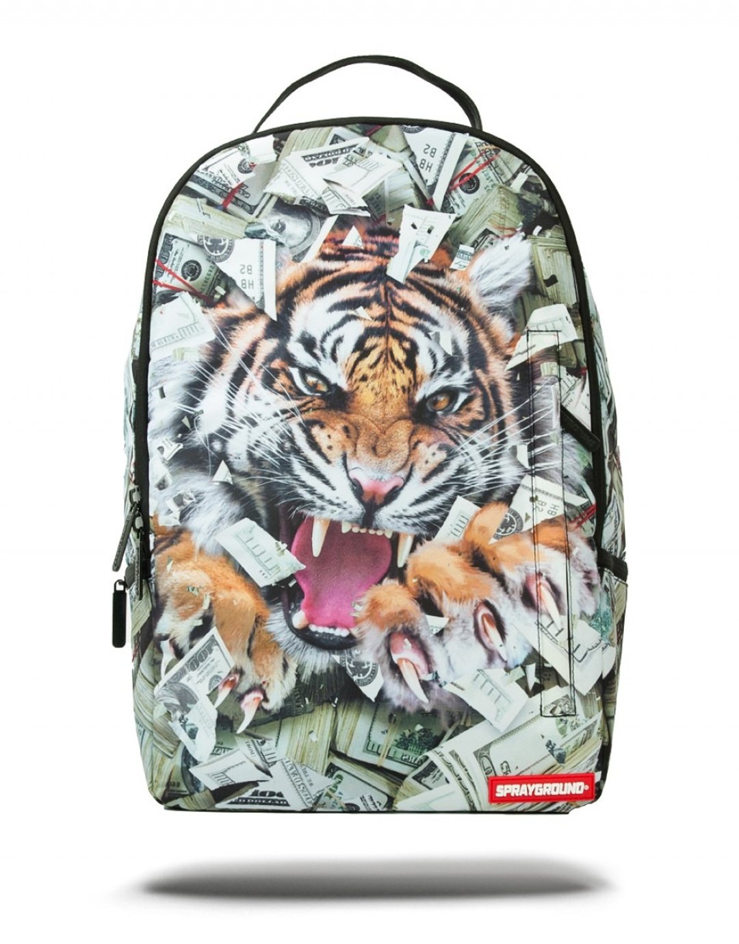 【SPRAYGROUND】DLX 系列 Tiger Money 金钱虎潮流笔电后背包 - 电脑包 - 其他材质 多色