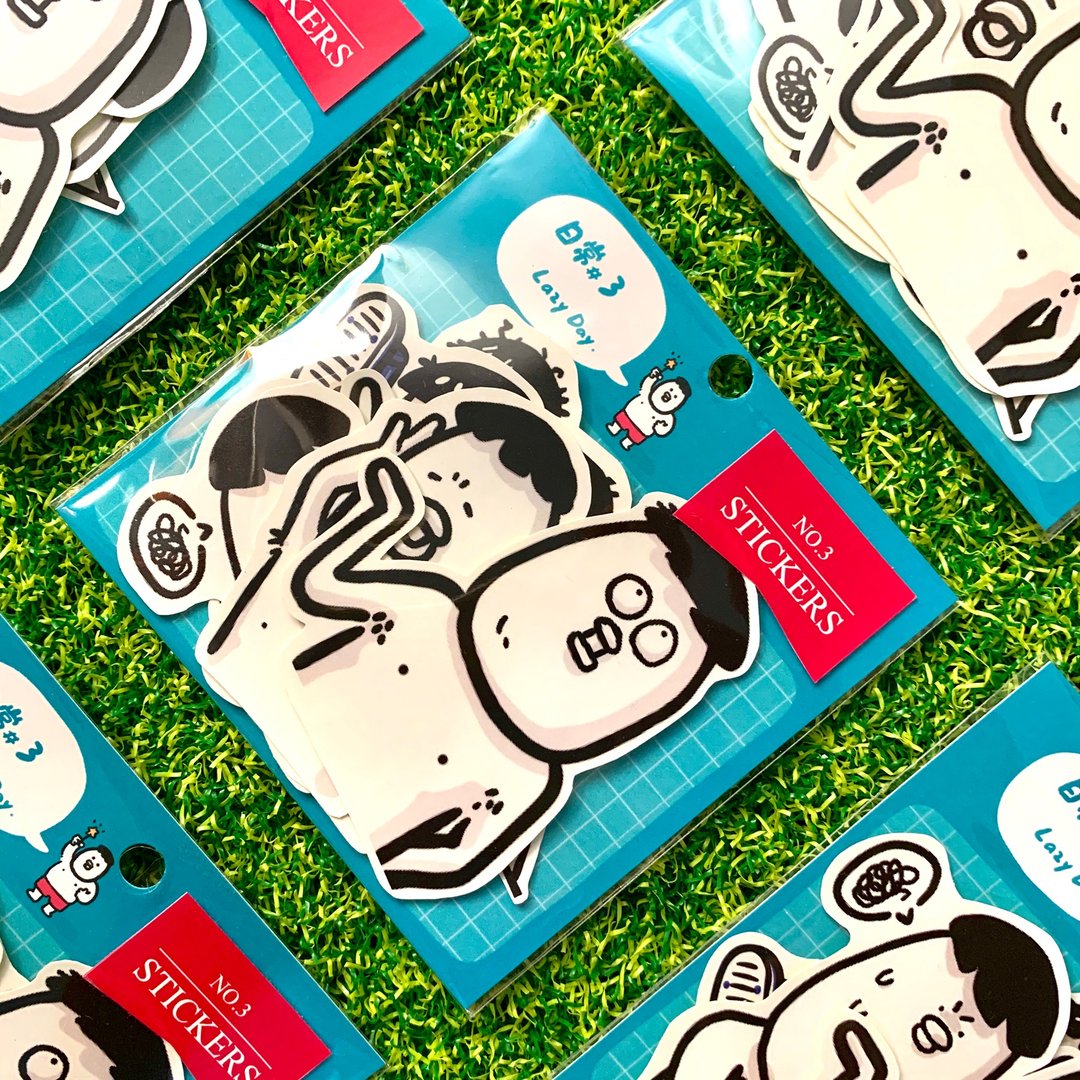 贴纸组- 胖ㄅㄟˊ日常 3 - 贴纸 - 纸 