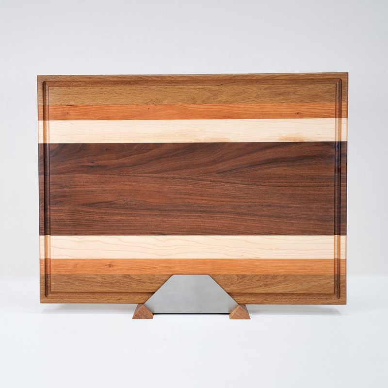 美国Fifty9 Design New York原木拚色砧板 #9 - 托盘/砧板 - 木头 咖啡色